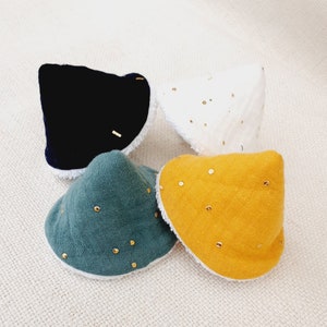 Tipi protector de orina de gasa de algodón doble para cambiar pañales de bebés varones, juego de 4