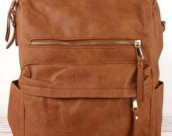 Vegan backpack cotton backpack MODEL BIRD B202010. shoulder bag Multifunction backpack handbag