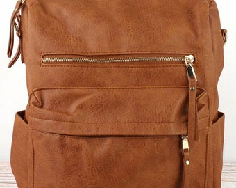 Vegan backpack cotton backpack MODEL BIRD B202010. shoulder bag Multifunction backpack handbag
