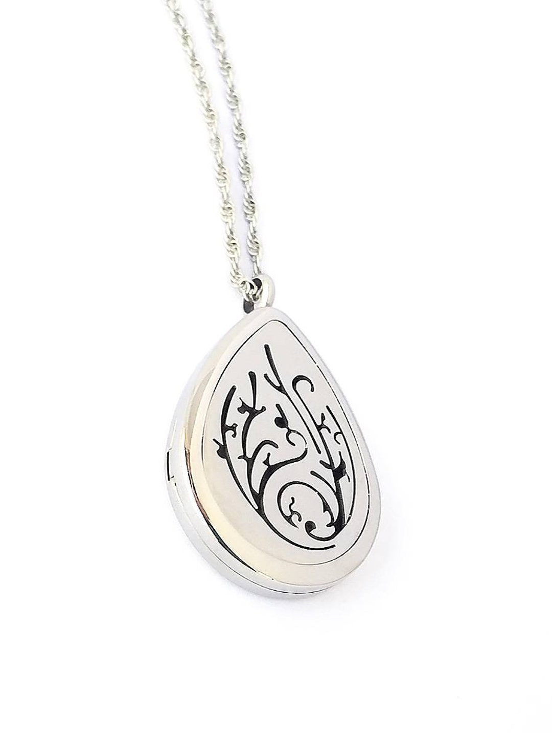 Locket- Essential Oil- -diffuser- Car Air Freshener- Stainless Steel ...