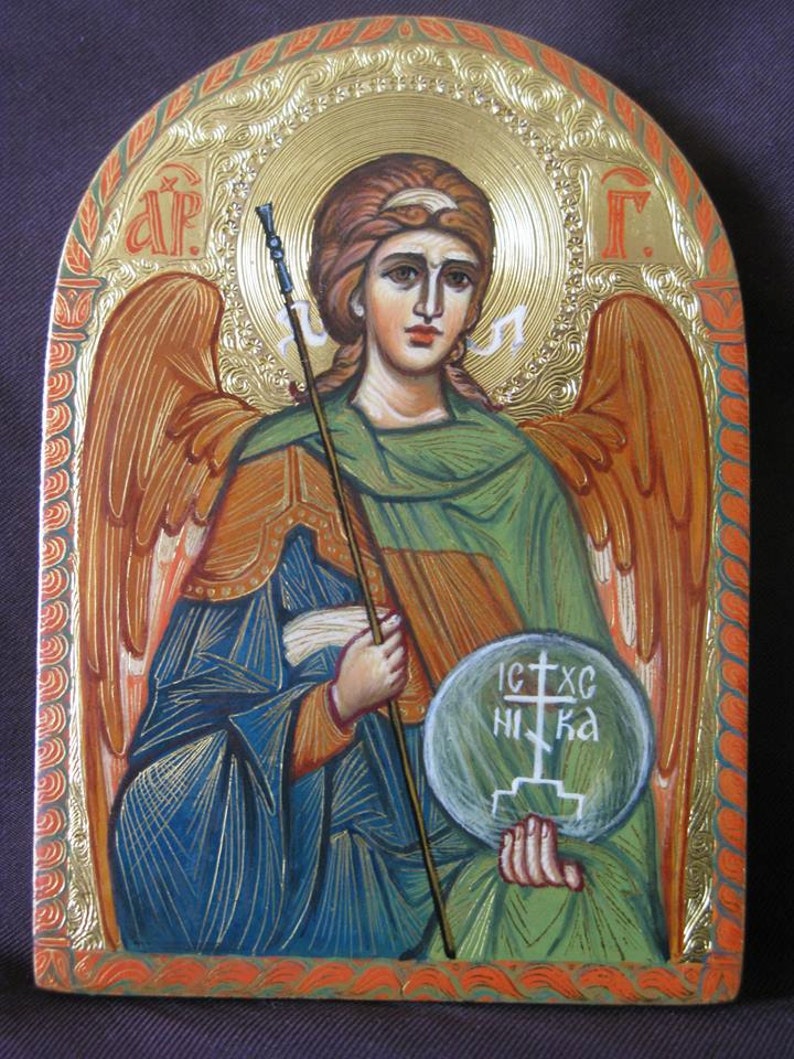 St Archangel Gabriel - Etsy