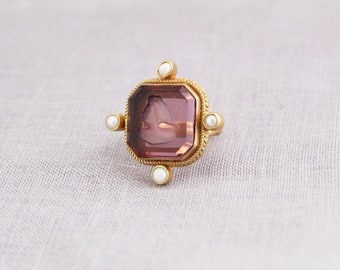 Antique Ring R135 Antique Intaglio Vintage Cameo Jewelry Intaglio Jewelry Cameo Intaglio Ring Cameo Jewelry Vintage Glamour Ring