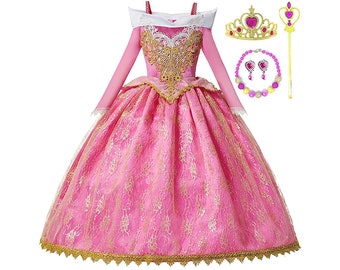 princess aurora dress up costume