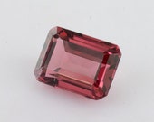 2.07 cts Natural Rhodolite Garnet 8x6x4 mm Faceted Octagon Loose Gemstone - 100 Natural Rhodolite Garnet Gemstone , Rhodolite - ROPRP-1158