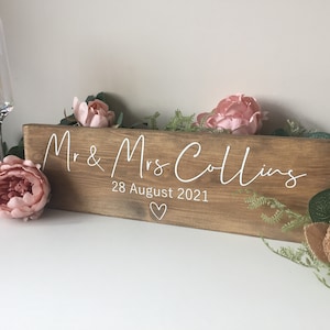 rustic top table wedding