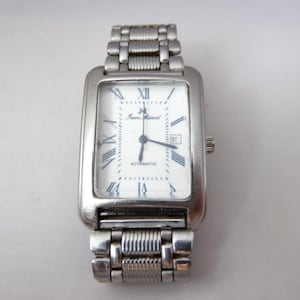 Jean Marcel Automatic Wrist Watch – Stainless Steel, 3 ATM, Model 160.155 – Men&#39;s Vintage Swiss Watch, Very Good Working Condition
