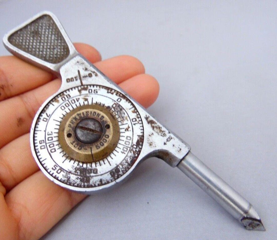 Old Echometer Vintage Mechanical Tachometer – Old Precision Rev Counter, Retro ...