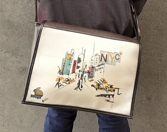 Student NYC - Brązowy