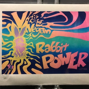 Rabbit Power Print image 1