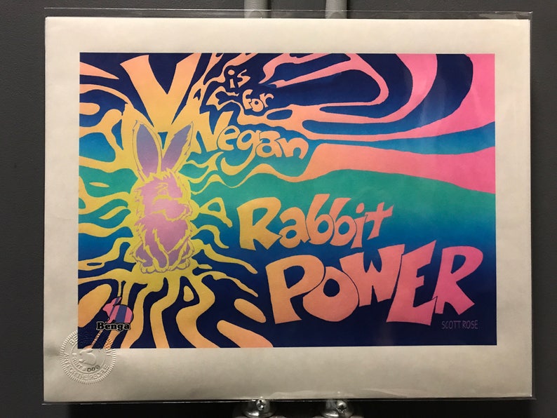 Rabbit Power Print image 1