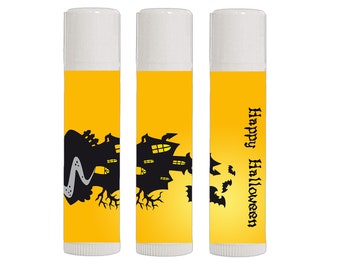 12 Halloween Lippenbalsam - Halloween Party - Halloween Lippenbalsam - Happy Halloween