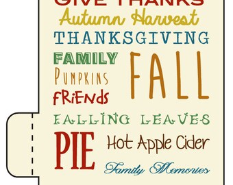 12 Thanksgiving Lip Balm Favors -Thanksgiving Party Favors - Thanksgiving Lip Balms - Autumn Lip Balm - Fall Lip Balm