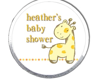 12 Lotion Bar Giraffe Baby Shower Favors - Giraffe Baby Shower - Lotion Bar Baby Shower Favors - Baby Shower Favors -Neutral Baby Shower