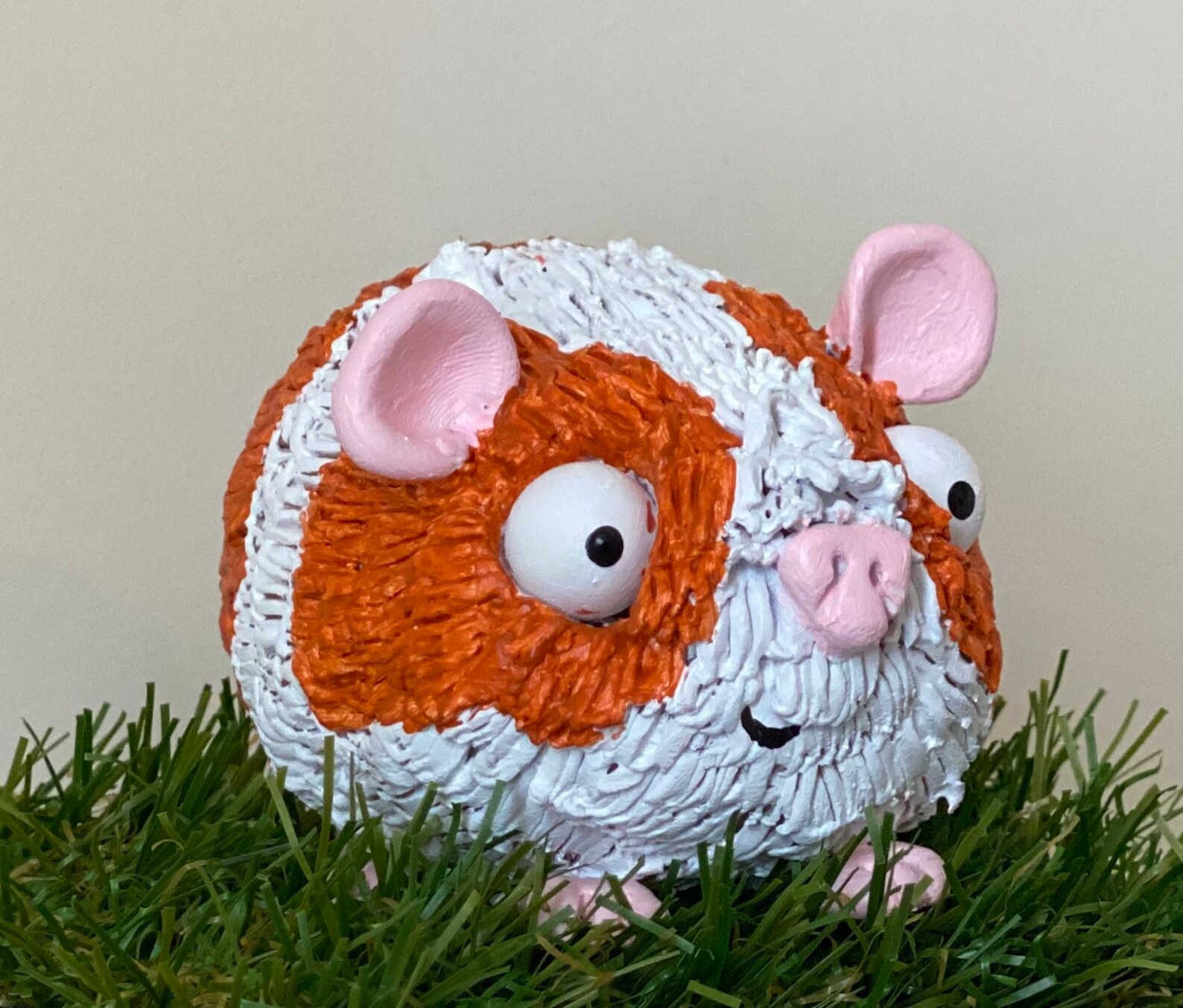Quirky Guinea Pig 3D Model/sculpture Etsy
