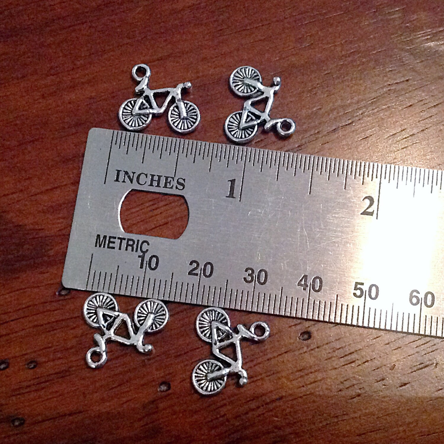 20 Bicycle Charms Silver Bike Charms Cycling Charms Etsy