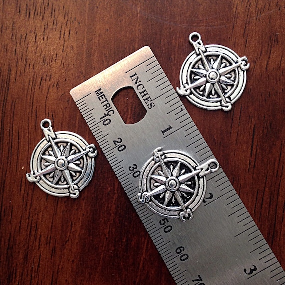 Small Zipper Pull Charms - Set of 6 -Moon Purse Charms, Jewelry Charm  Pendant,Zipper Pull - Clip-On Charm (6pcs B)