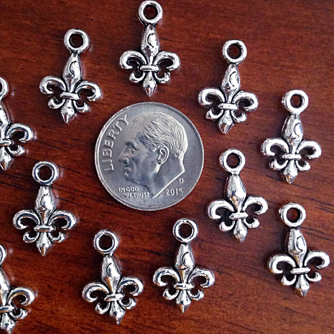 Mardi Gras Miniature Ornaments Charms Pendants in Alloy Metal 1/2 to 1