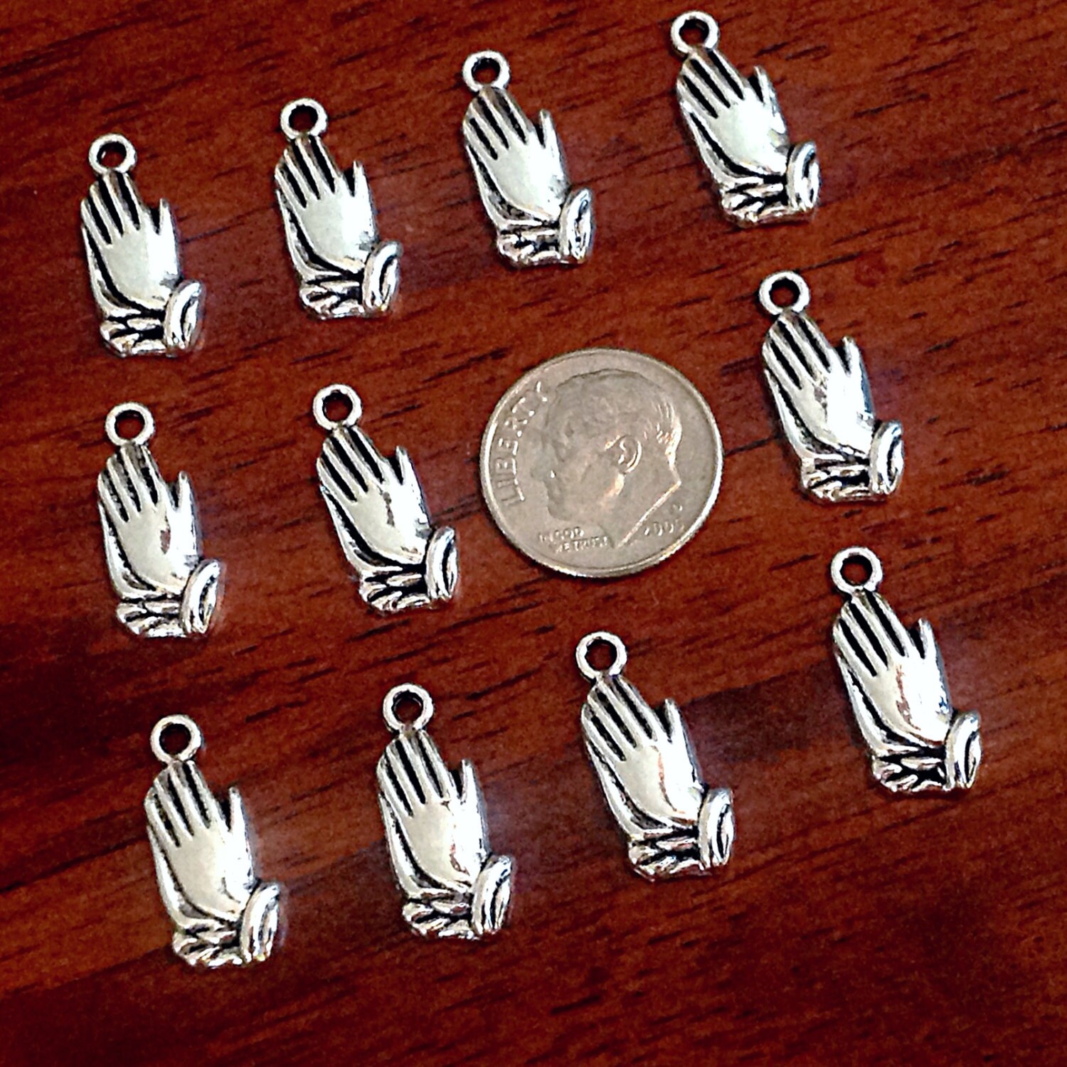 25pcs Praying Hand Charms Praying Hands Charms Armor of God Etsy