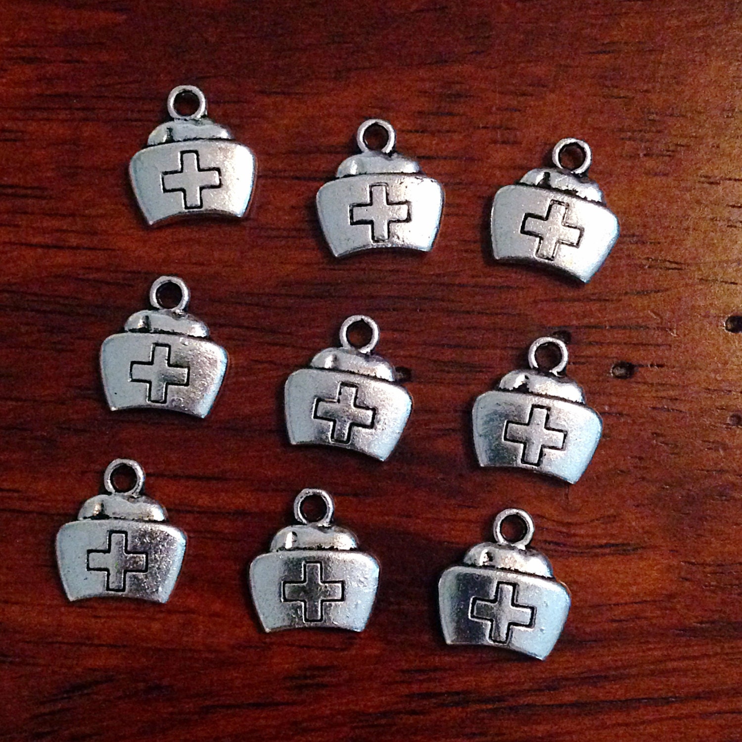 15 Nurse Charms Antique Silver Charms Medical Charms Doctor - Etsy