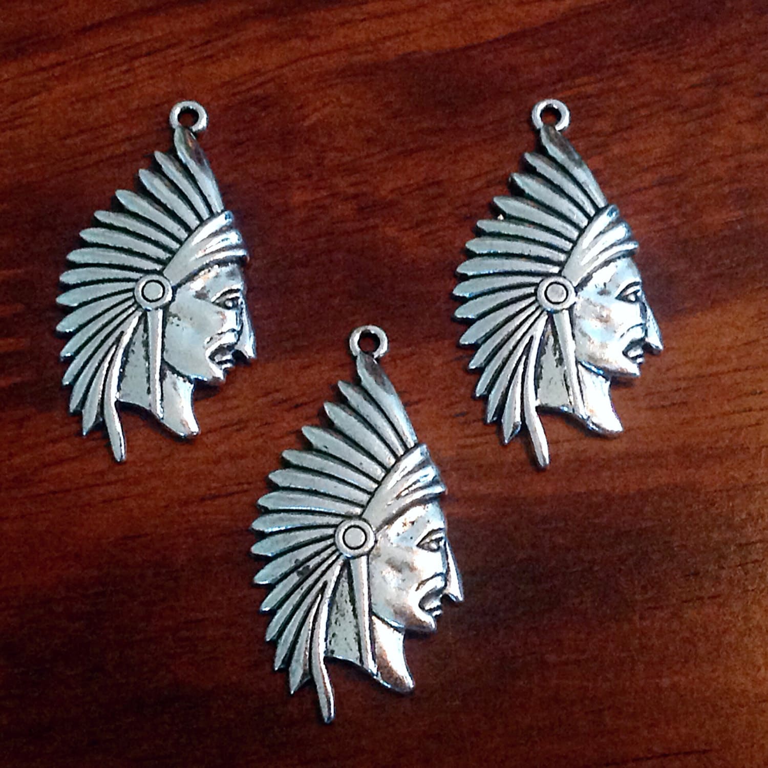 20pcs Indian Head Charms Headdress Charms Indian Head Etsy Canada