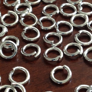 Strong Jump Rings, 300pcs 6x1.2mm Jump Rings, 16 Gauge Heavy Duty 6mm X ...