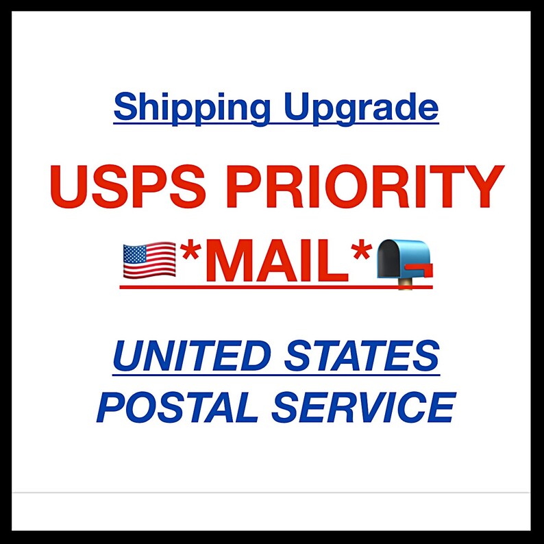 USPS Priority Shipping Upgrade Shipping for Domestic ...