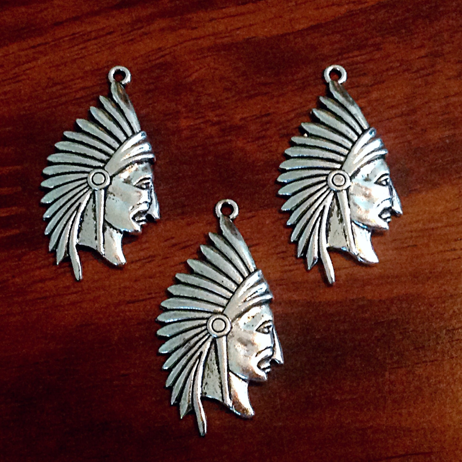 20pcs Indian Head Charms Headdress Charms Indian Head Etsy Canada