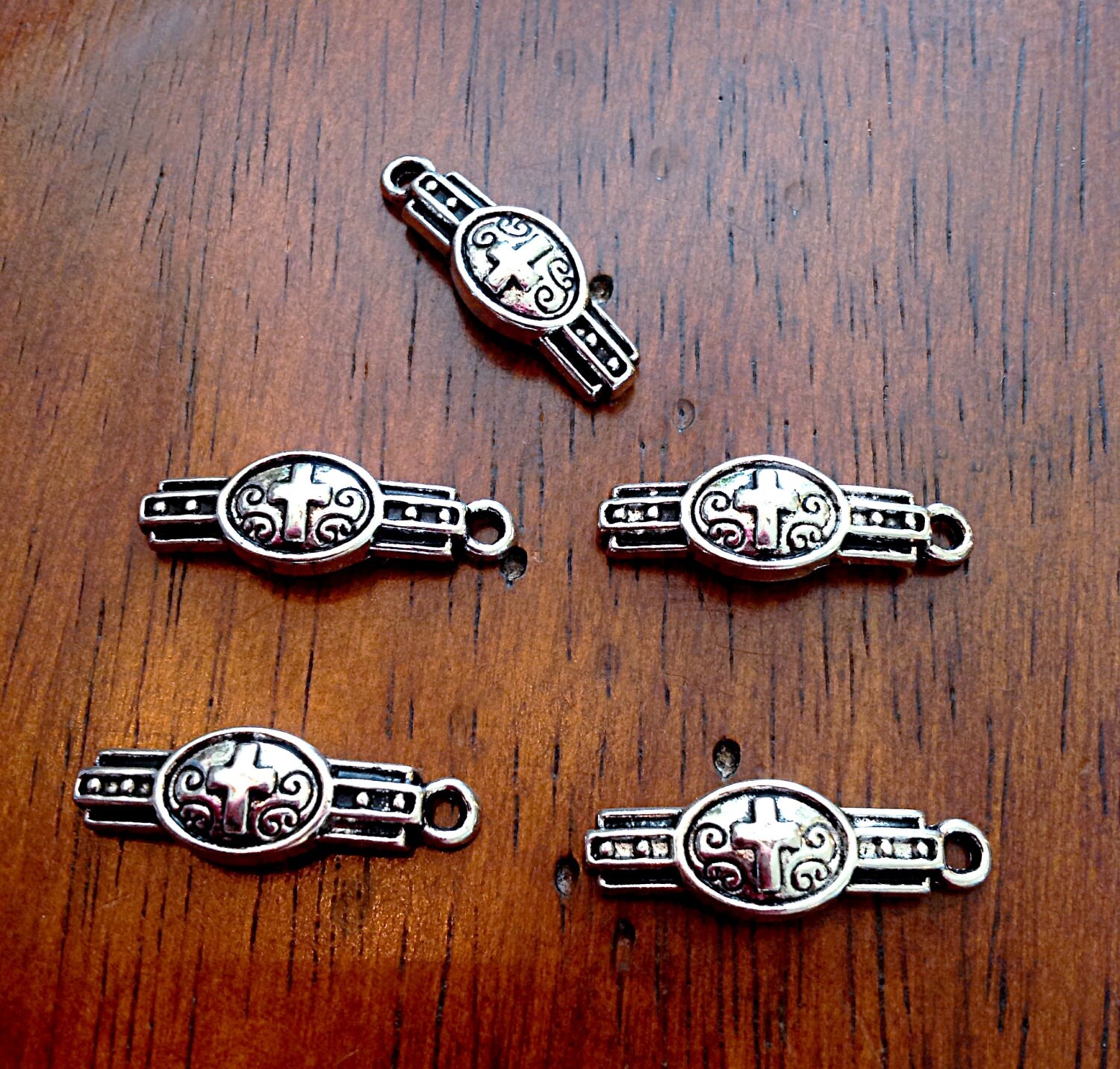 BULK 25 Belt of Truth Charms Belt Charms Silver Armor Charms