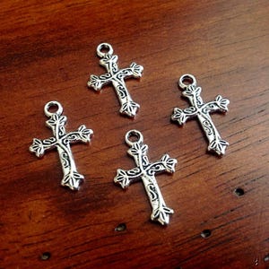 Cross charms for crafts sale