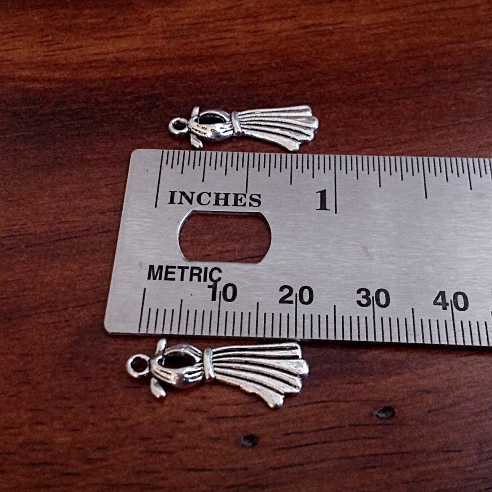 25pcs Dress Charms Antique Silver Charms Silver Dress Etsy