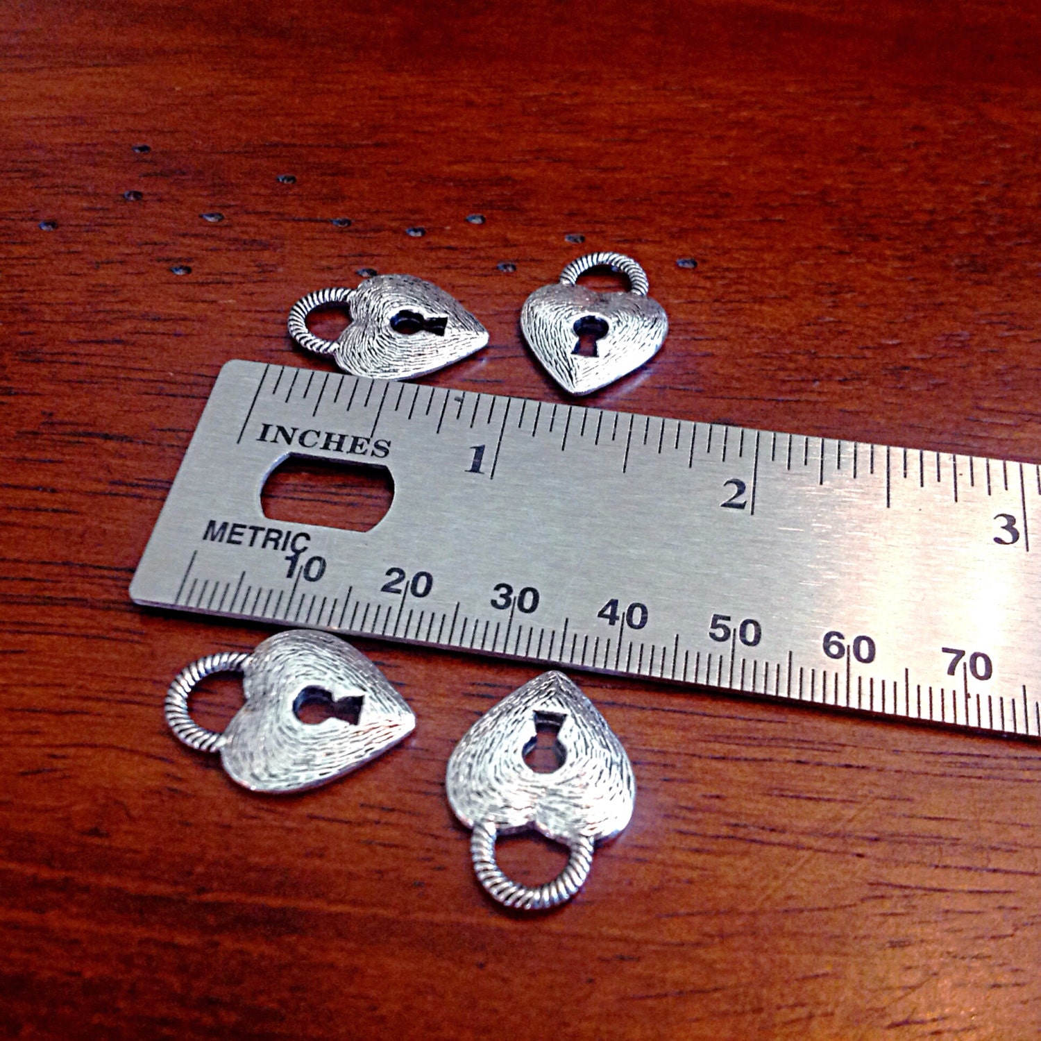 Bulk 20 Locket Charms Antique Silver Charms Lock Charms Etsy