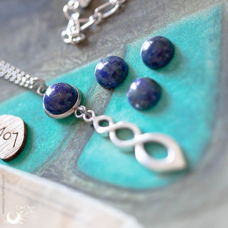 Collier Lapis Lazuli Ananta ajustable