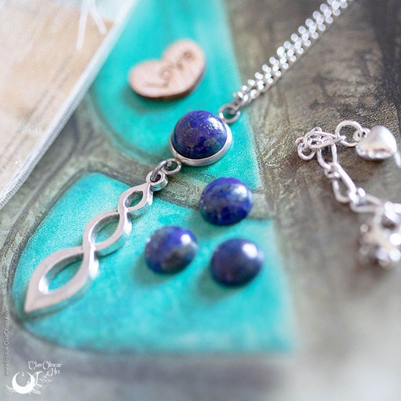 Collier Lapis Lazuli Ananta ajustable