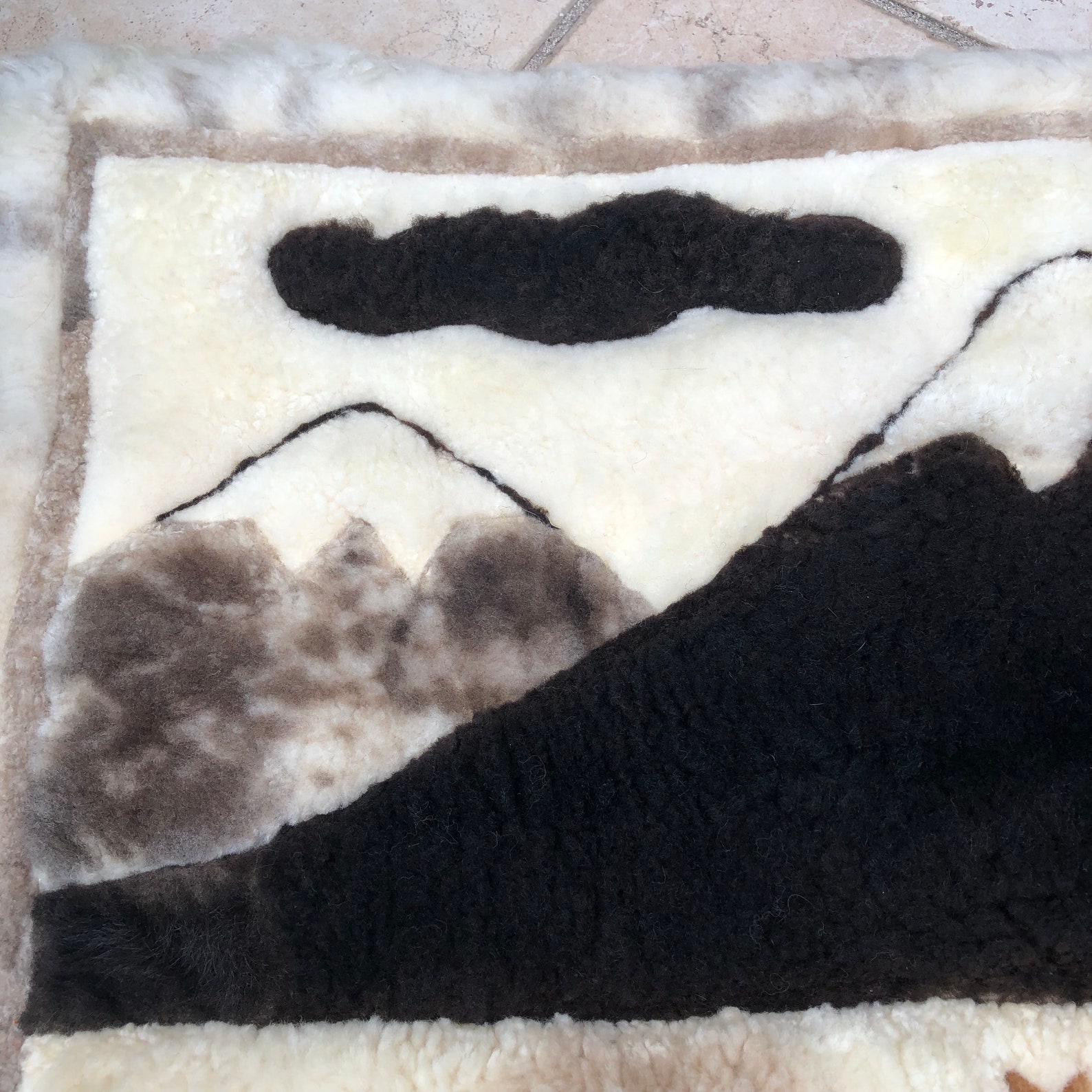 Peruvian Alpaca Wall Hanging/alpaca Area Rug/alpaca Throw Rug/free ...