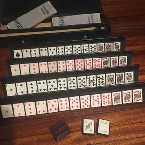 Vintage Clark Auction Bridge Tiles Set with Box/Free Shipping!