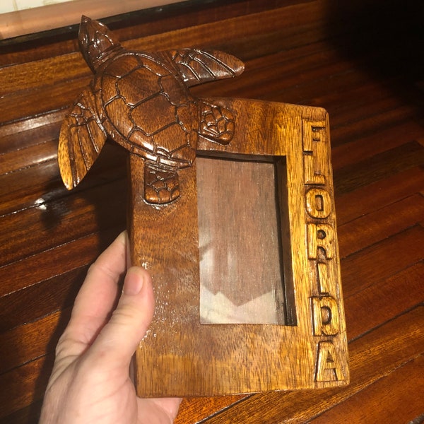 Turtle Picture Frame Etsy