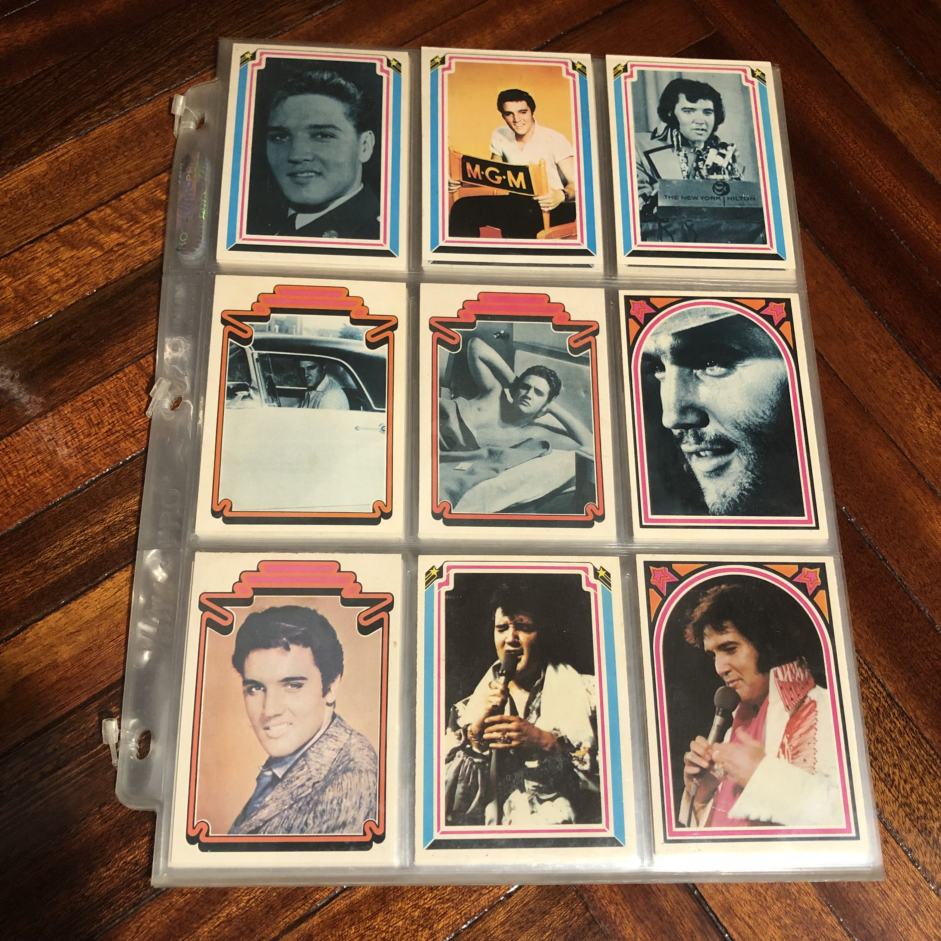 Elvis Presley Boxcar Enterprises Trading Cards/66 Cards/free