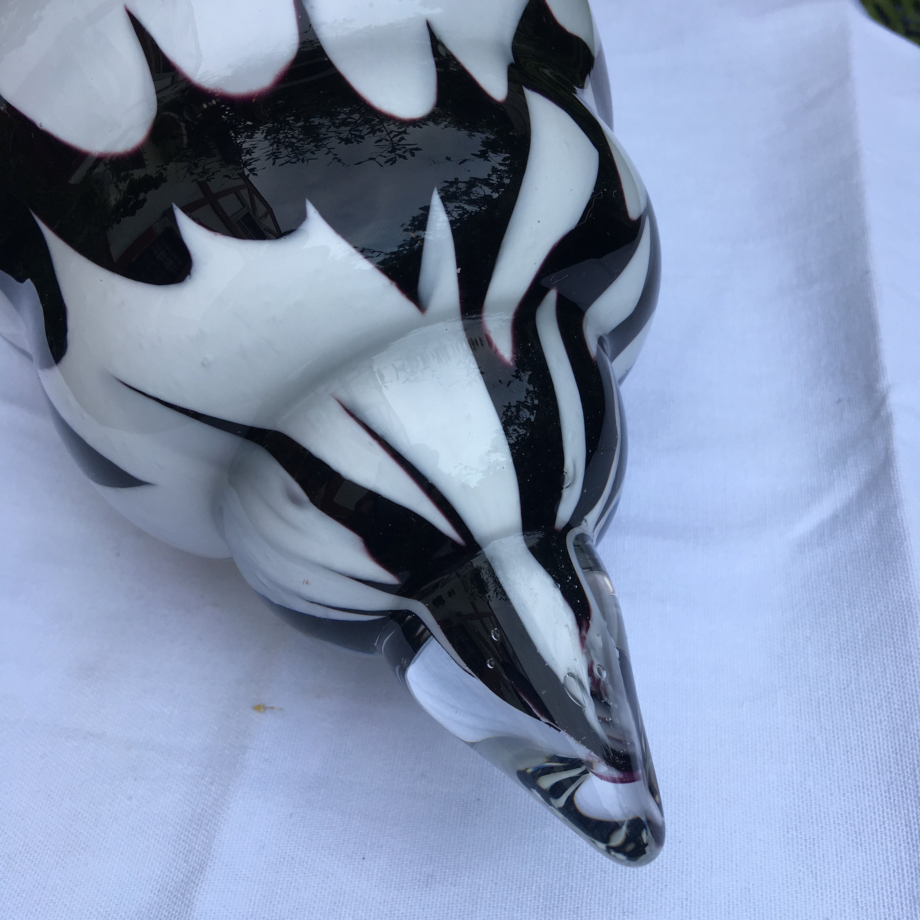 Hand Blow Murano Style Glass Conch Sea Shell/free Shipping! - Etsy