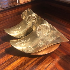 Vintage Peruvian Military Brass Stirrups/Spanish Conquistador Stirrups/Free Shipping! #41050924