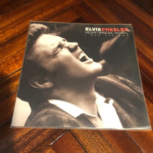 Elvis Heartbreak Hotel/I was the one Vinyl/Free Shipping!