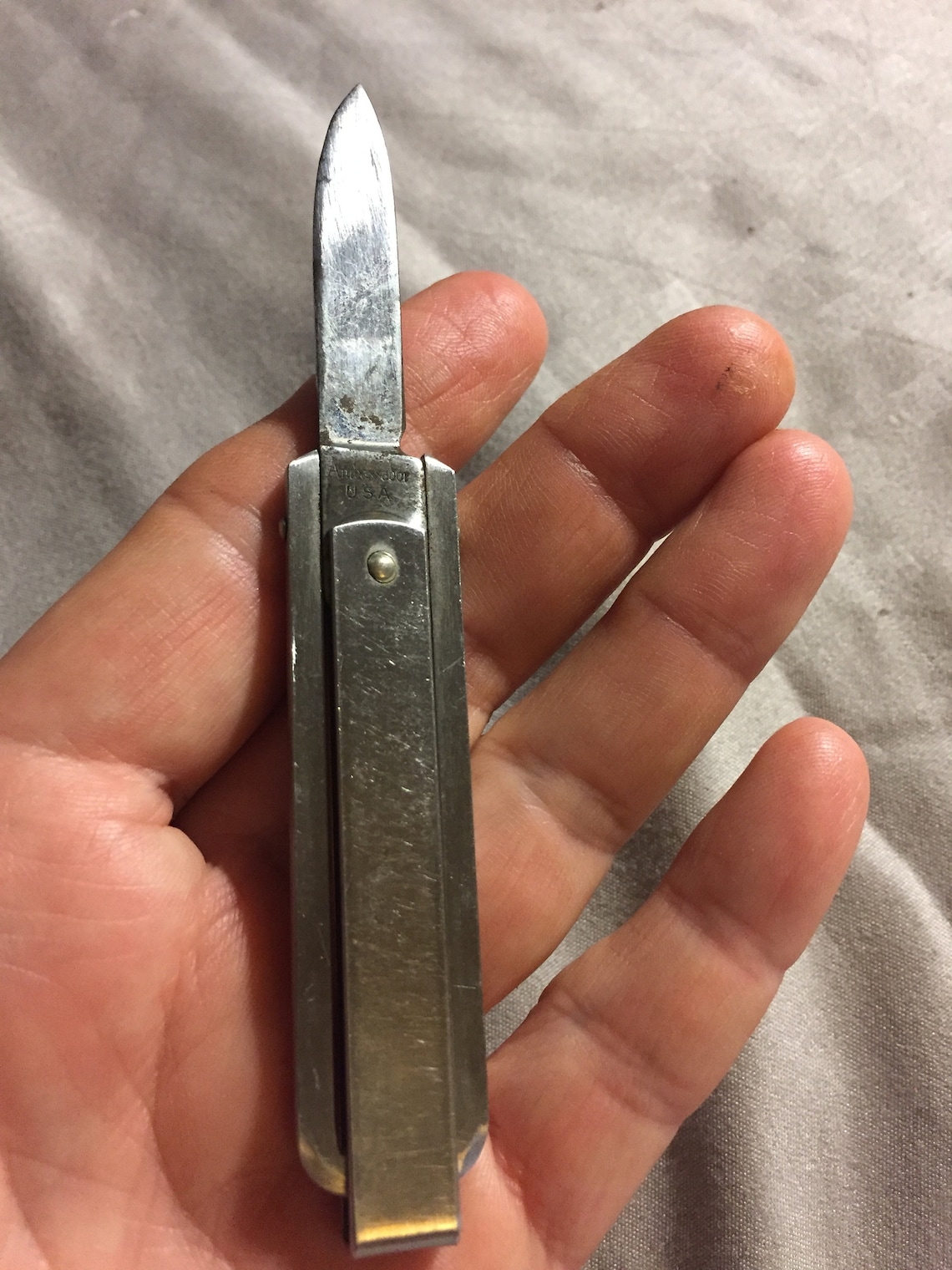 Ambassador Usa/flip Knife/funny Knife/sample No Ay1/free Etsy