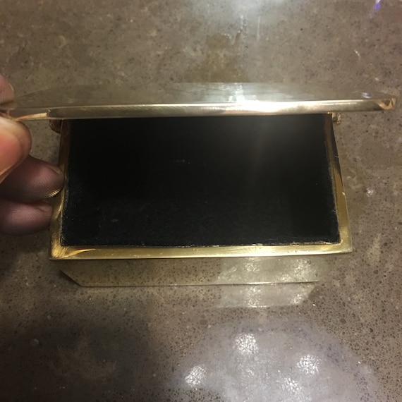 RESERVED! Solid Brass Trinket/Cuff link/Earring B… - image 6