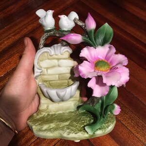 Italian Capodmonte Porcelain Love Bird Figurine/Statue/Free Shipping!