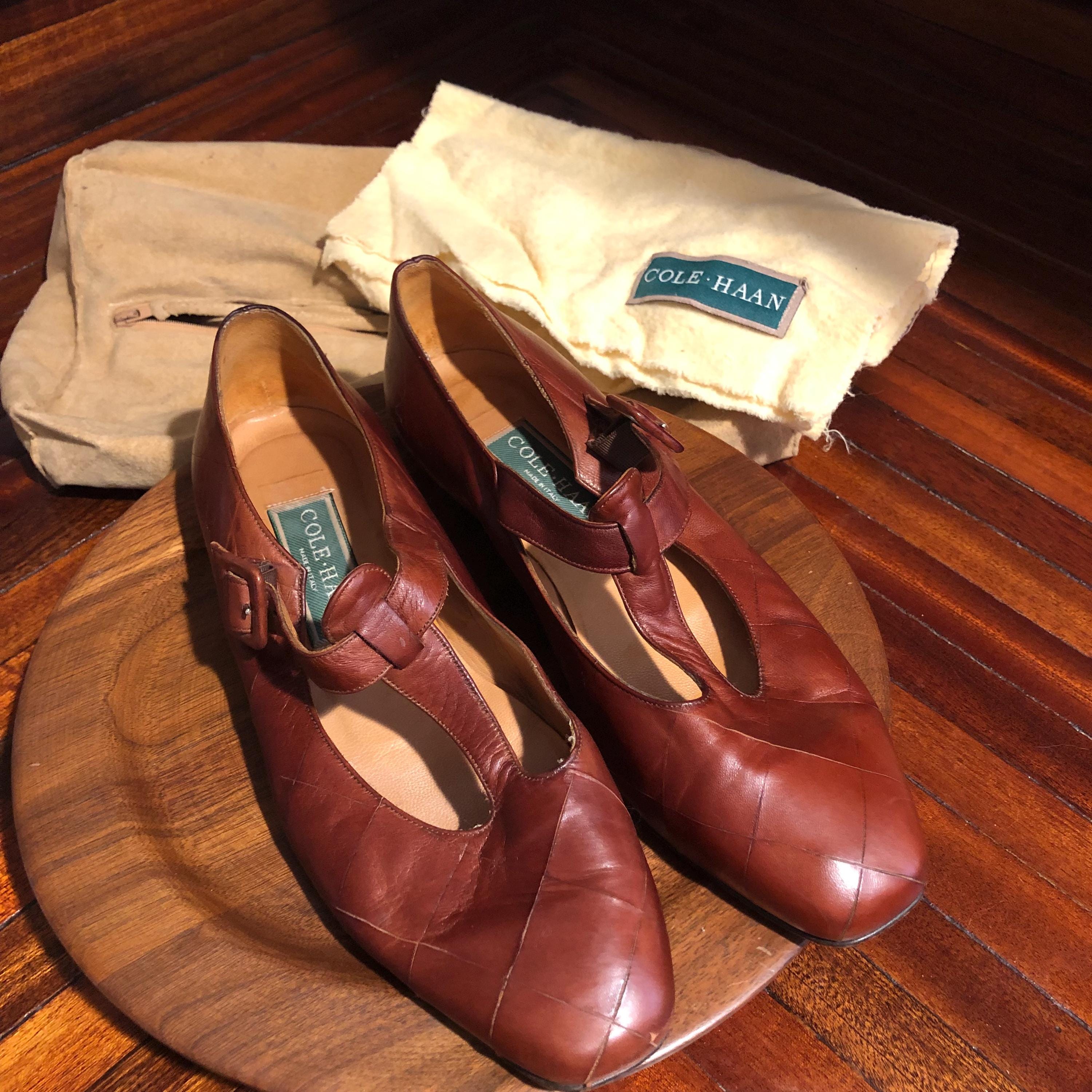 Cole &Haan Italy made 1980s Cole Haan Intreccatio Slipper - Taupe — Wayward Collection main image 3
