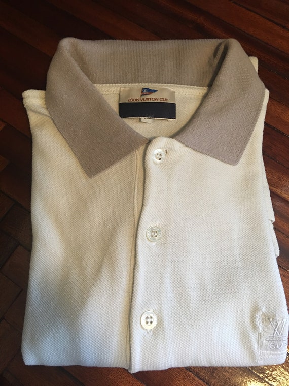 Vintage Louis Vuitton 1990's Cup Polo Shirt/Free S