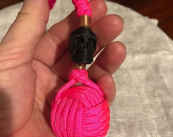 Monkey Fist Steel Core/550 Paracord "Cracker" Key Chain/Monkey Fist Glass Breaker Key Chain/#20082825/4
