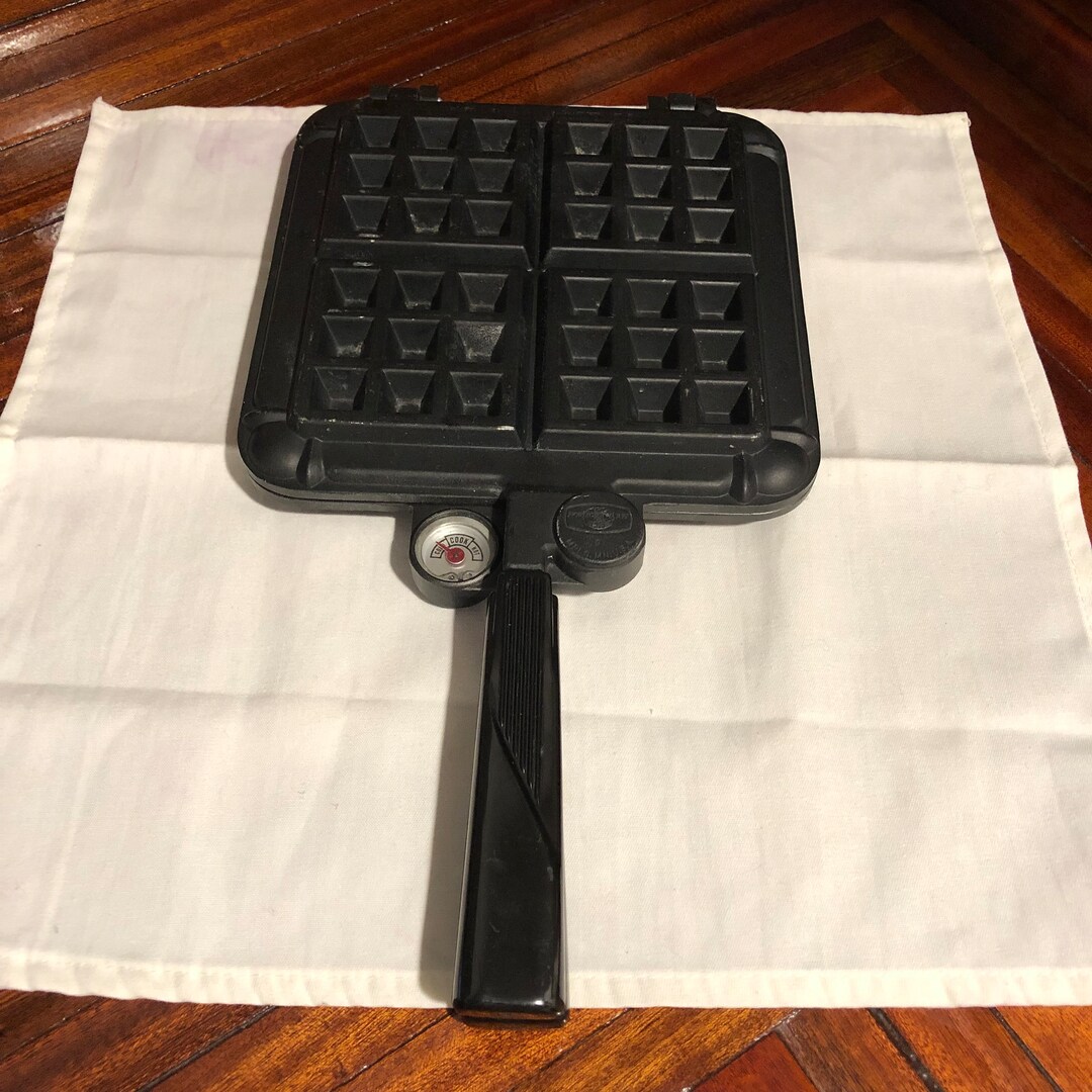 Vintage Nordic Ware Belgian Waffler/stove Top Waffle Etsy