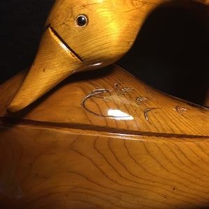 Vintage Canadian Goose/Hand Carved Decoy/Free Shipping!