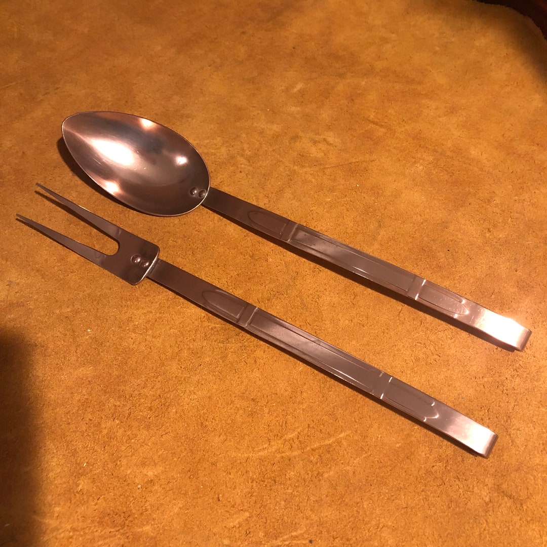Pair of Copper Serving Utensils/made in Holland/free Shipping Etsy