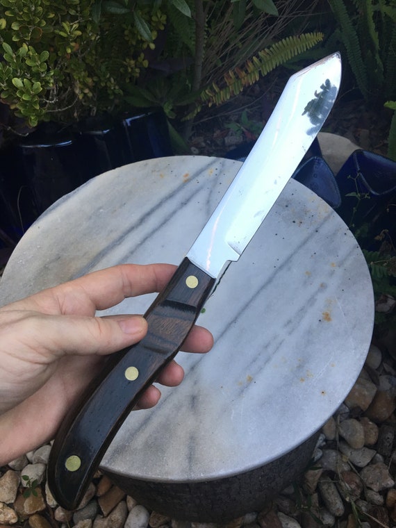 Arrowhead 1970 French Chef Knife Handmade Prototype (Made in USA) - CL –  ArrowheadCutlery